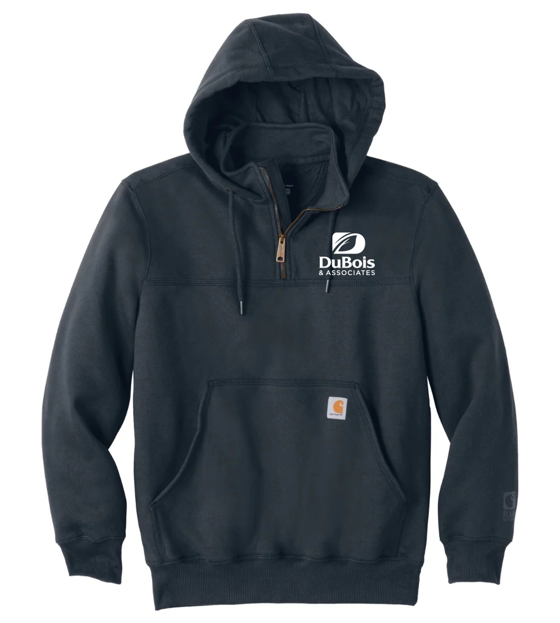 Carhartt Rain Defender Paxton Heavyweight Hooded Zip Mock Sweatshirt